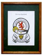 A4 Clan Badge Framed